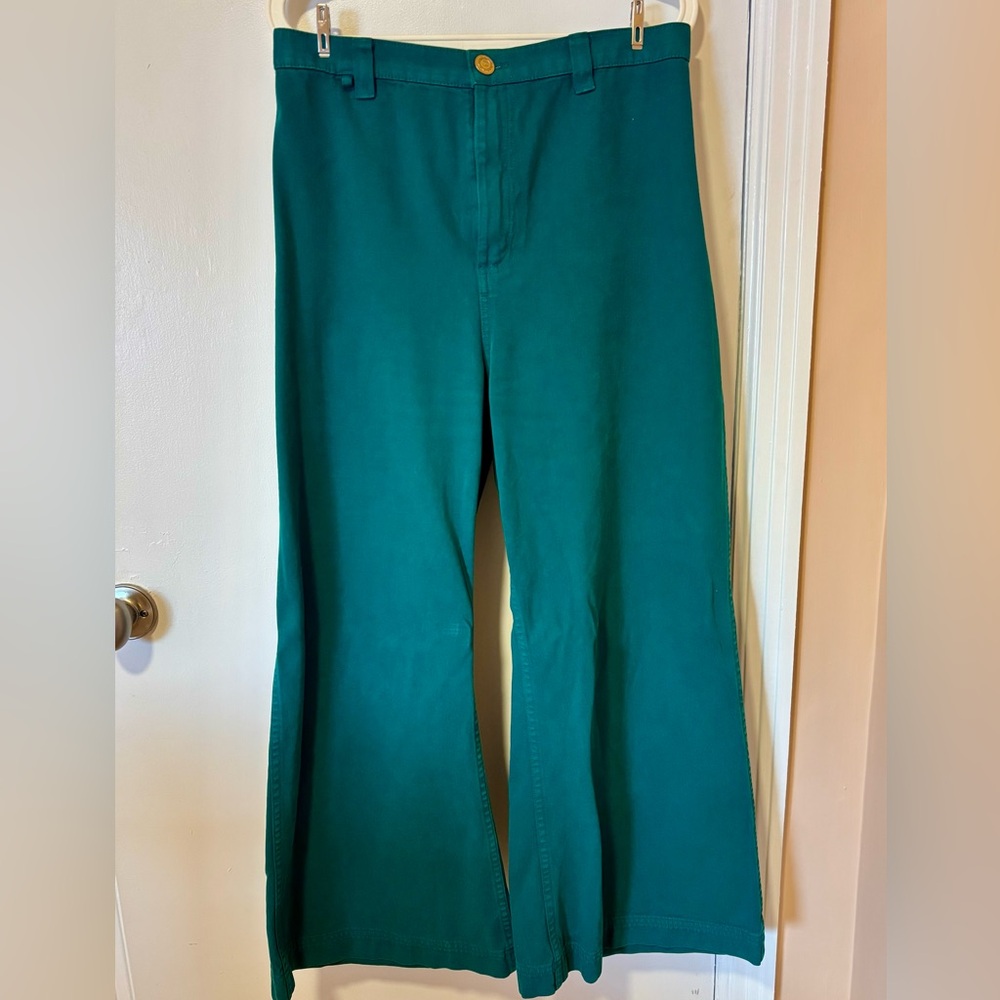 Big Bud Press Teal Wide Leg Pants
